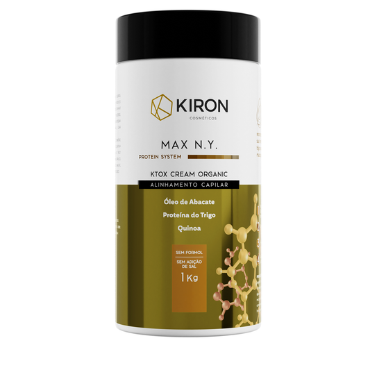 Ktox Cream Organic MAX NY Protein System Kiron Cosméticos 1kg