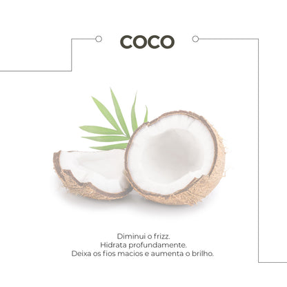 شامبو Coco MAX BA لإعادة البناء العميق Kiron Cosméticos 300 مل